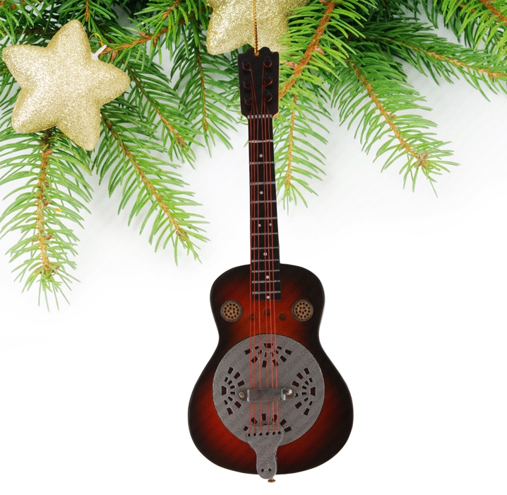 Miniature Black&Red Guitar-TEG17